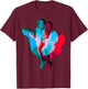 Marilyn Monroe 3D Classic Dress Pose T-Shirt - T-Shirt | Maroon
