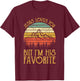 Jesus Loves You But I'm His Favorite Funny Christian T-Shirt - T-Shirt | Maroon