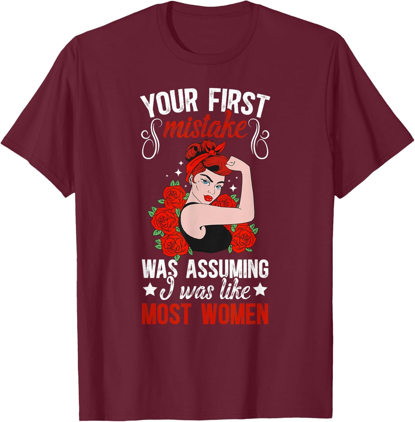 Proud Redhead Red Hair Ginger Red Haired T-Shirt - T-Shirt | Maroon