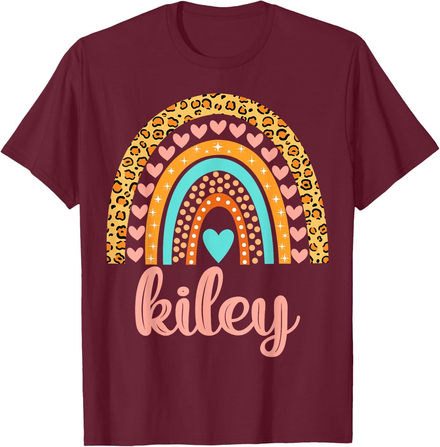 Kiley Kiley Name Birthday Shirt Gift T-Shirt - T-Shirt | Maroon
