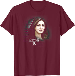 Rizzoli & Isles Maura Isles T-Shirt - T-Shirt | Maroon