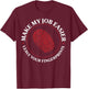 Forensic Scientist - Forensic Science Costume T-Shirt - T-Shirt | Maroon