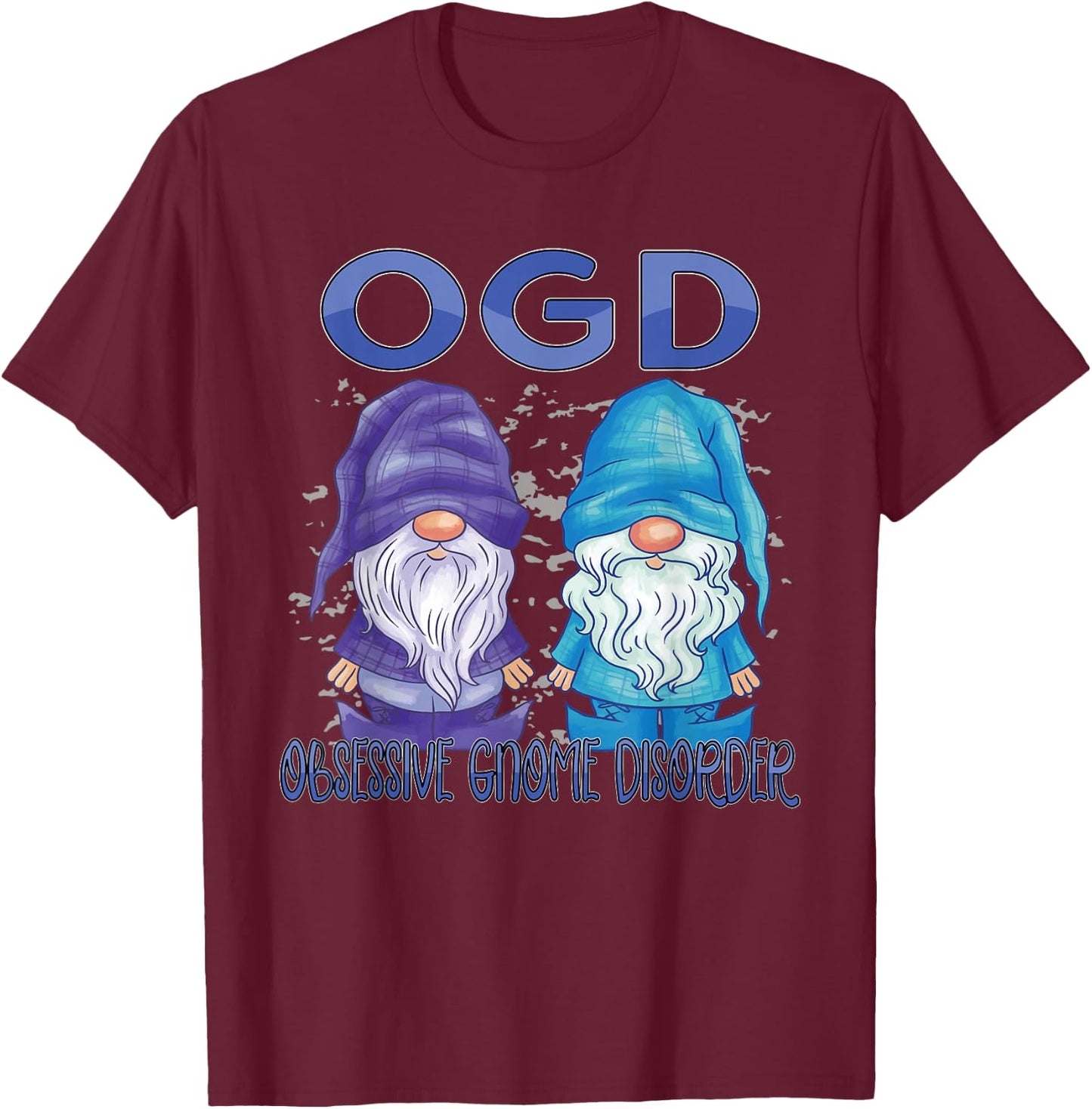 Garden Gnomes Gnome Lover Funny Gnome Gardening Small T-Shirt - T-Shirt | Maroon