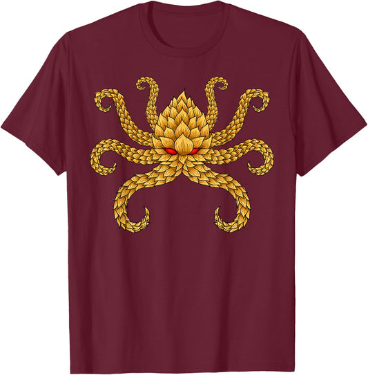 Home Brewing Craft Brewer - Hops IPA Craft Beer T-Shirt - T-Shirt | Maroon