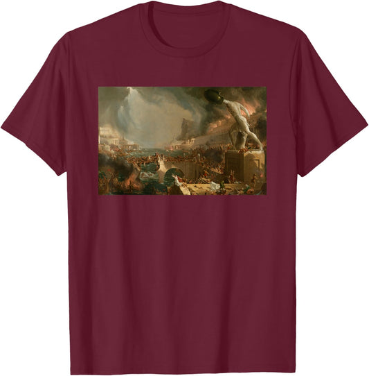 Fall of Rome T-Shirt - T-Shirt | Maroon