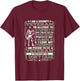 I'm A Grumpy Veteran Quote For A US Military Veteran T-Shirt - T-Shirt | Maroon