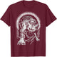 Fenrir Wolf Viking Nordic Pagan Mythology T-Shirt - T-Shirt | Maroon
