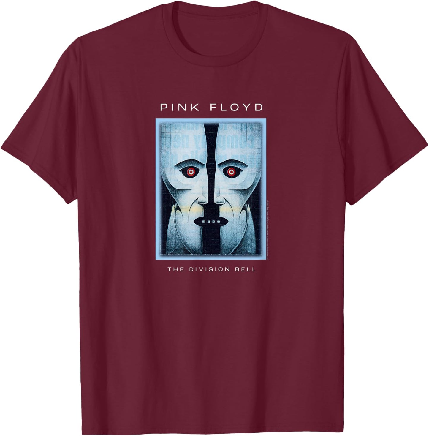 Pink Floyd - The Division Bell T-Shirt - T-Shirt | Maroon