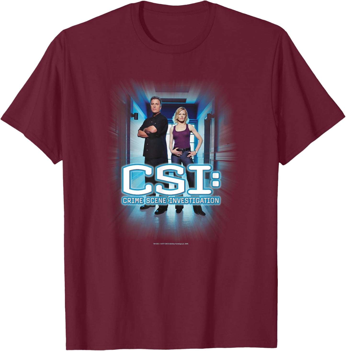 CSI Serious Business T-Shirt - T-Shirt | Maroon