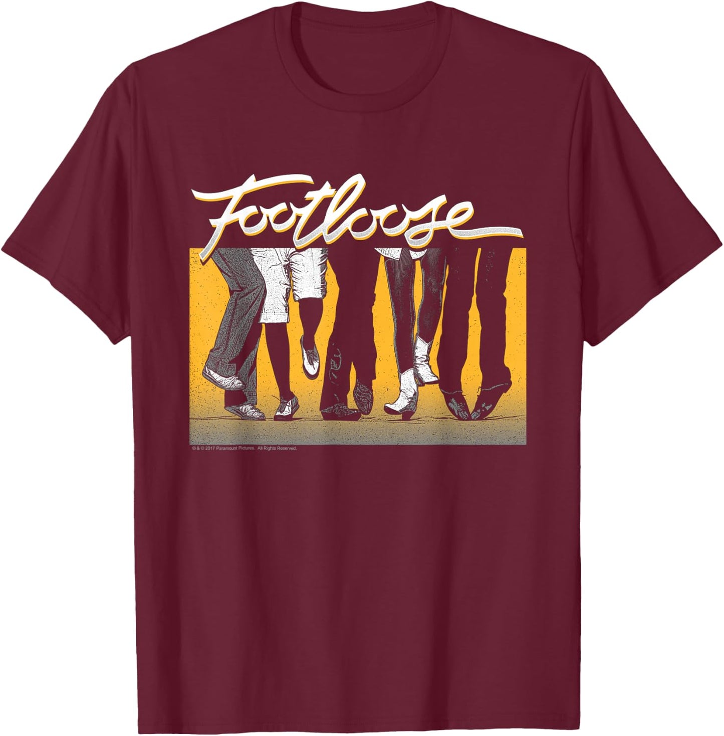 Footloose Dance Party T-Shirt - T-Shirt | Maroon