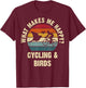 Bird and Cycling Lover Bike Pet Bicycle Vintage Animal Cute T-Shirt - T-Shirt | Maroon