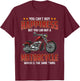 You Can't Buy Happiness But You Can Buy A Motorcycle Biker T-Shirt - T-Shirt | Maroon