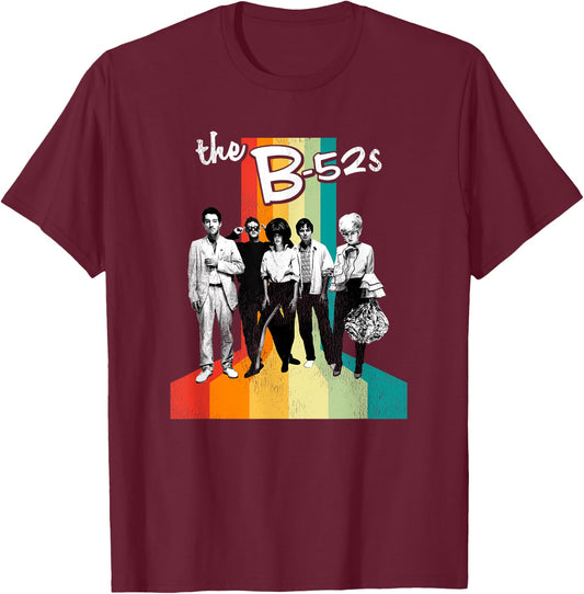 The B-52s - Album Cover T-Shirt - T-Shirt | Maroon