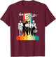 The B-52s - Album Cover T-Shirt - T-Shirt | Maroon