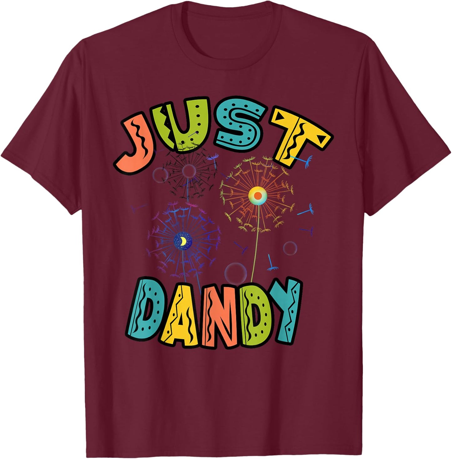 Just Dandy T-Shirt - T-Shirt | Maroon