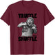 The Goonies Black and White Truffle Shuffle Photo Movie T-Shirt - T-Shirt | Maroon