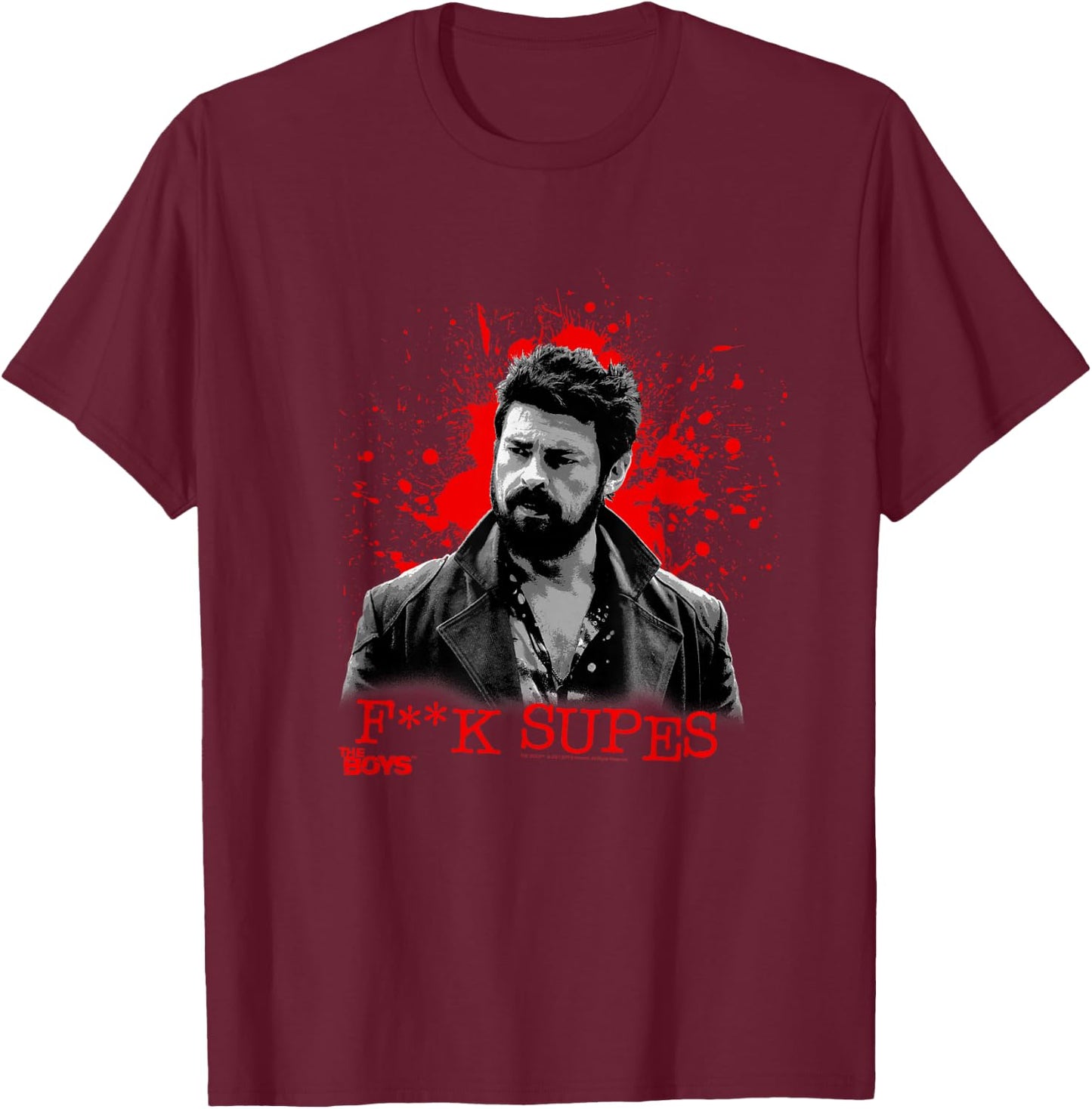 The Boys It Can Get a Lot More Horrible Superhero TV Show T-Shirt - T-Shirt | Maroon