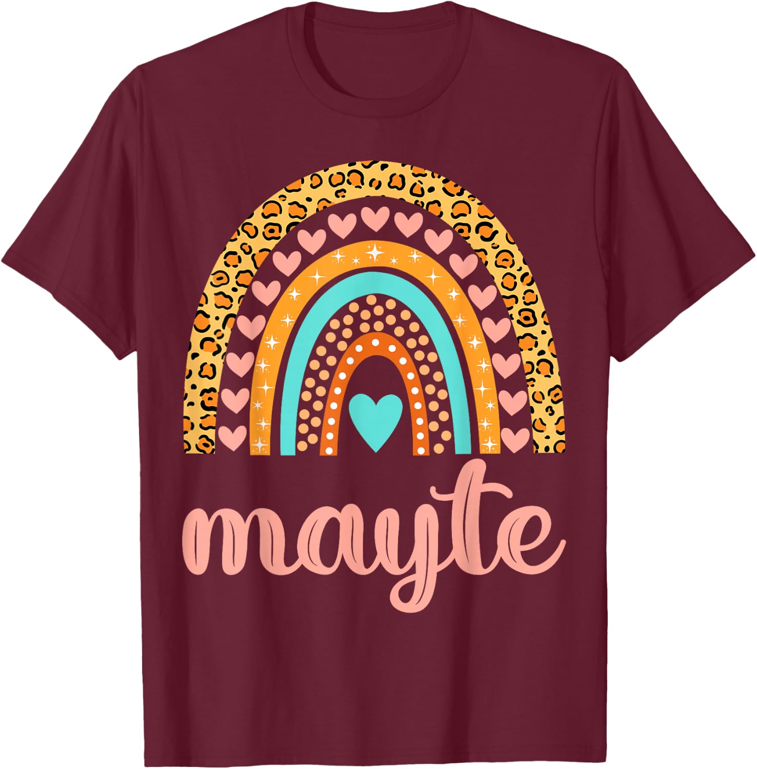 Mayte Mayte Name Birthday Shirt Gift T-Shirt - T-Shirt | Maroon