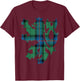 Clan Armstrong Tartan Scottish Family Name Scotland Pride T-Shirt - T-Shirt | Maroon