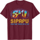 Ski Sipapu New Mexico Skiing Vacation T-Shirt - T-Shirt | Maroon