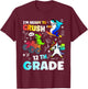 I'm Ready to Crush 12th Grade Funny Back To School T-Shirt - T-Shirt | Maroon