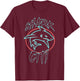Shark City, San Jose Savages, San Jo, 408, SJ San Jose Shirt T-Shirt - T-Shirt | Maroon