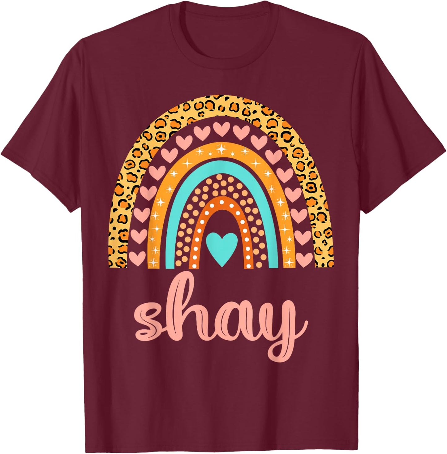 Shay Shay Name Birthday Shirt Gift T-Shirt - T-Shirt | Maroon