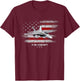 F/A-18 E/F Super Hornet Fighter Jet Aviation Pilot Veteran T-Shirt - T-Shirt | Maroon