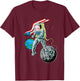 Puerto Rico Pride Boricua aunque Naciera en la Luna T-Shirt - T-Shirt | Maroon