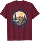 Life Is A Journey Not A Destination T-Shirt - T-Shirt | Maroon