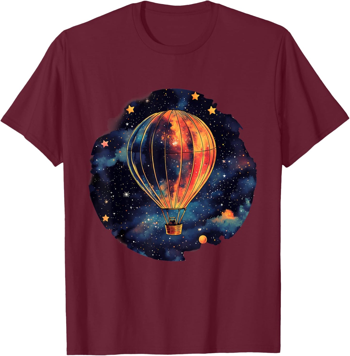 Hot Air Balloon Ride Festival Hot Air Ballooning T-Shirt - T-Shirt | Maroon