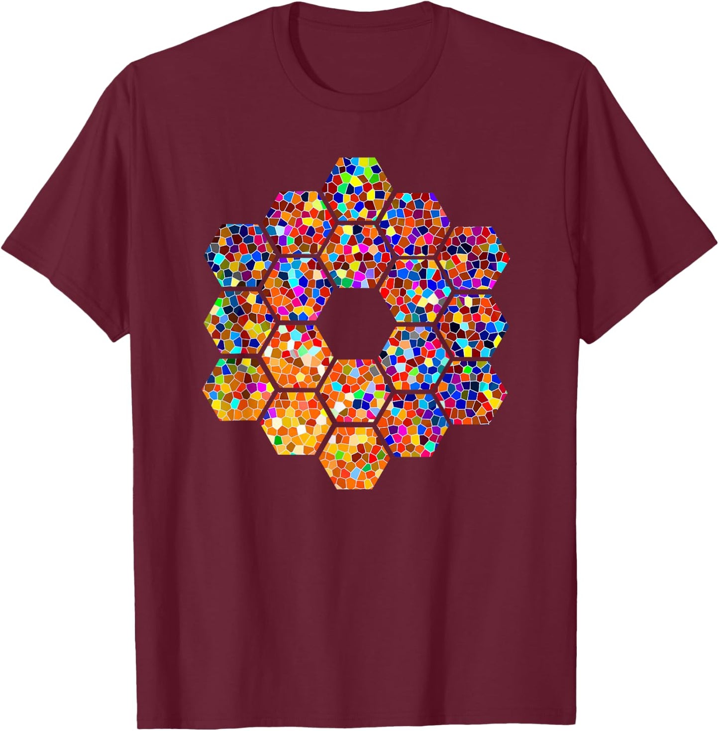 James Webb Space Telescope JWST T-Shirt - T-Shirt | Maroon