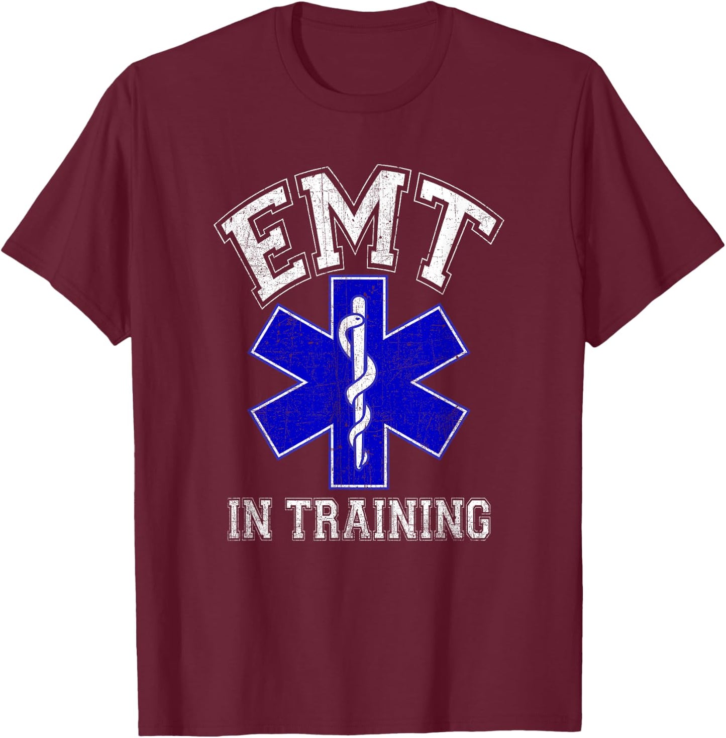 EMT In Training - Paramedic Paramedic T-Shirt - T-Shirt | Maroon