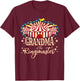 Circus Shirt Grandma - Circus Themed Birthday Party T-Shirt - T-Shirt | Maroon