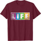 The Game of Life Logo T-Shirt - T-Shirt | Maroon
