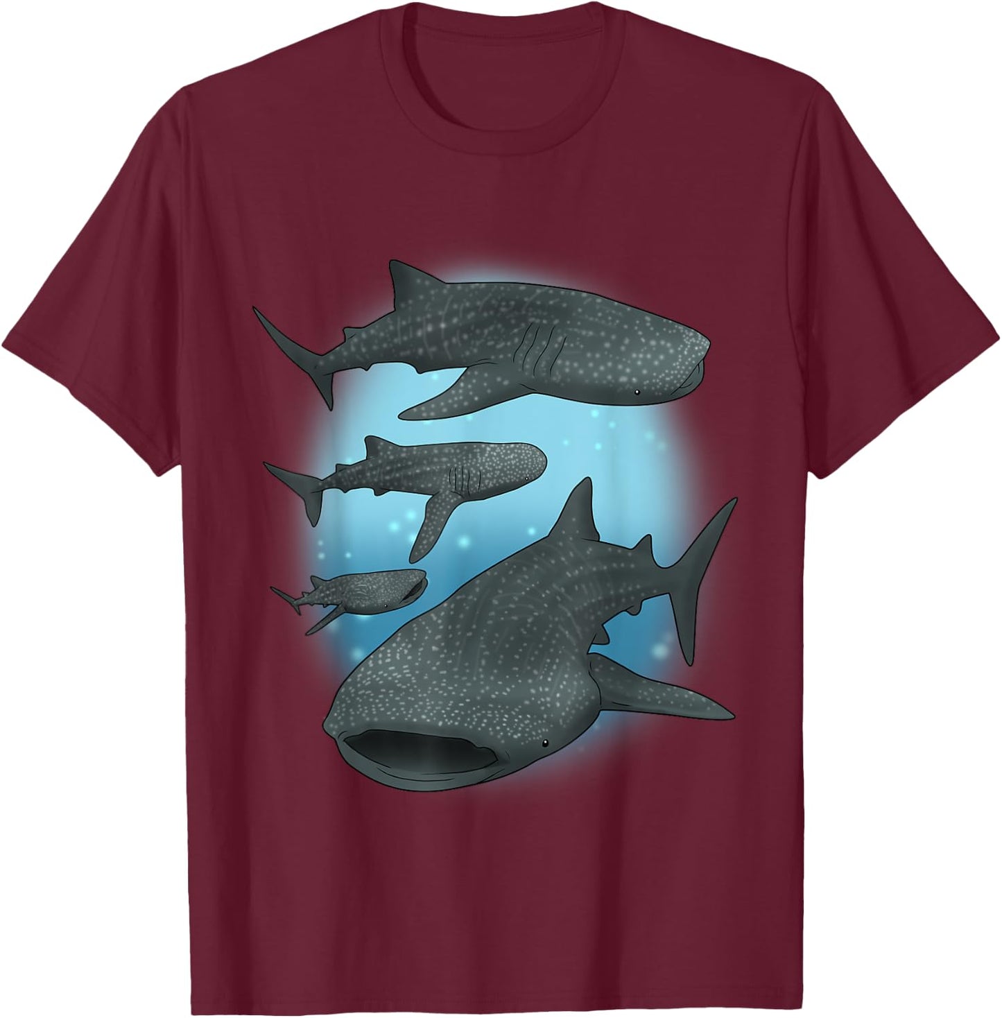 Snorkeling Shirt Men Whale Shark Shirt Women Save The Whales T-Shirt - T-Shirt | Maroon