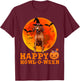 Funny Redbone Coonhound Dog Halloween Happy Howl-o-ween Women T-Shirt - T-Shirt | Maroon