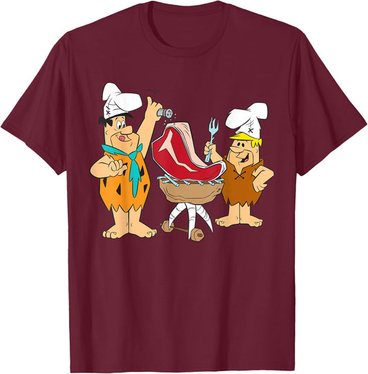 The Flintstones Flintstones Beef T-Shirt - T-Shirt | Maroon