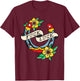 Fuck Luck Horseshoe American Traditional Tattoo Flash Alt T-Shirt - T-Shirt | Maroon