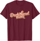 Vintage Dachshund Mom Gift Doxie Mother Dog Lover Pet Mama Women Kids T-Shirt - T-Shirt | Maroon