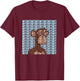 Bored Ape Yacht Club NFT Design Graphic T-Shirt - T-Shirt | Maroon