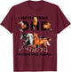 Funny Horses I Suffer From OHD Obsessive Horse Disorder T-Shirt - T-Shirt | Maroon
