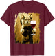 Wine Tasting Funny Cat Sweet Drinking Wine Lover T-Shirt - T-Shirt | Maroon
