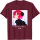 Anime Girl Japanese Aesthetic anime Otaku T-Shirt - T-Shirt | Maroon