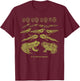 Frog Tadpole Life Cycle Biology Teacher Vintage Science T-Shirt - T-Shirt | Maroon