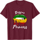 Reggae Princess Lips Rastafari Roots Reggaeton T-Shirt - T-Shirt | Maroon