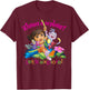 Dora The Explorer Vamanos A Explorar! Dora and Boots Small T-Shirt - T-Shirt | Maroon