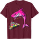 Funny Billiards pool shark female T-Shirt - T-Shirt | Maroon