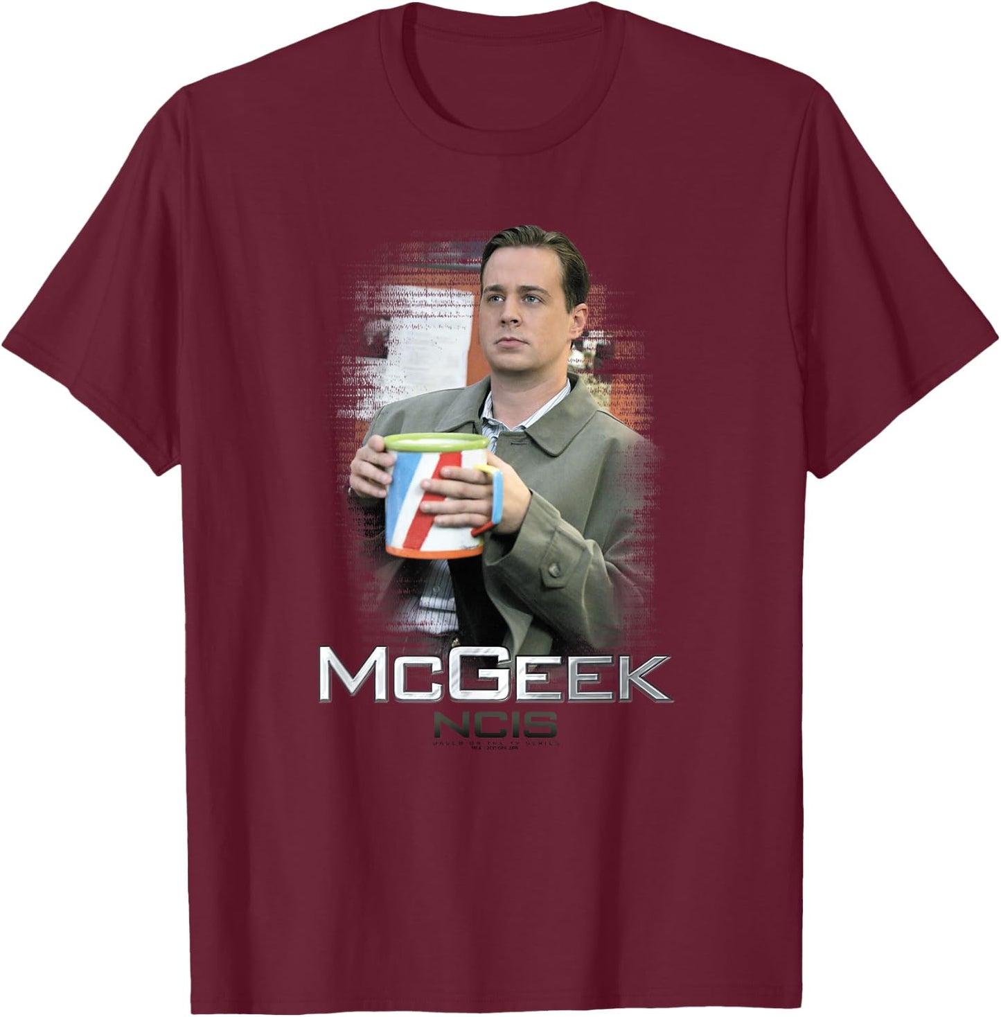 NCIS McGeek T-Shirt - T-Shirt | Maroon