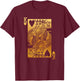 King of Hearts Card T-Shirt - T-Shirt | Maroon